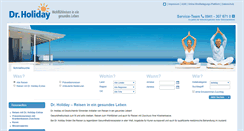 Desktop Screenshot of dr-holiday.de